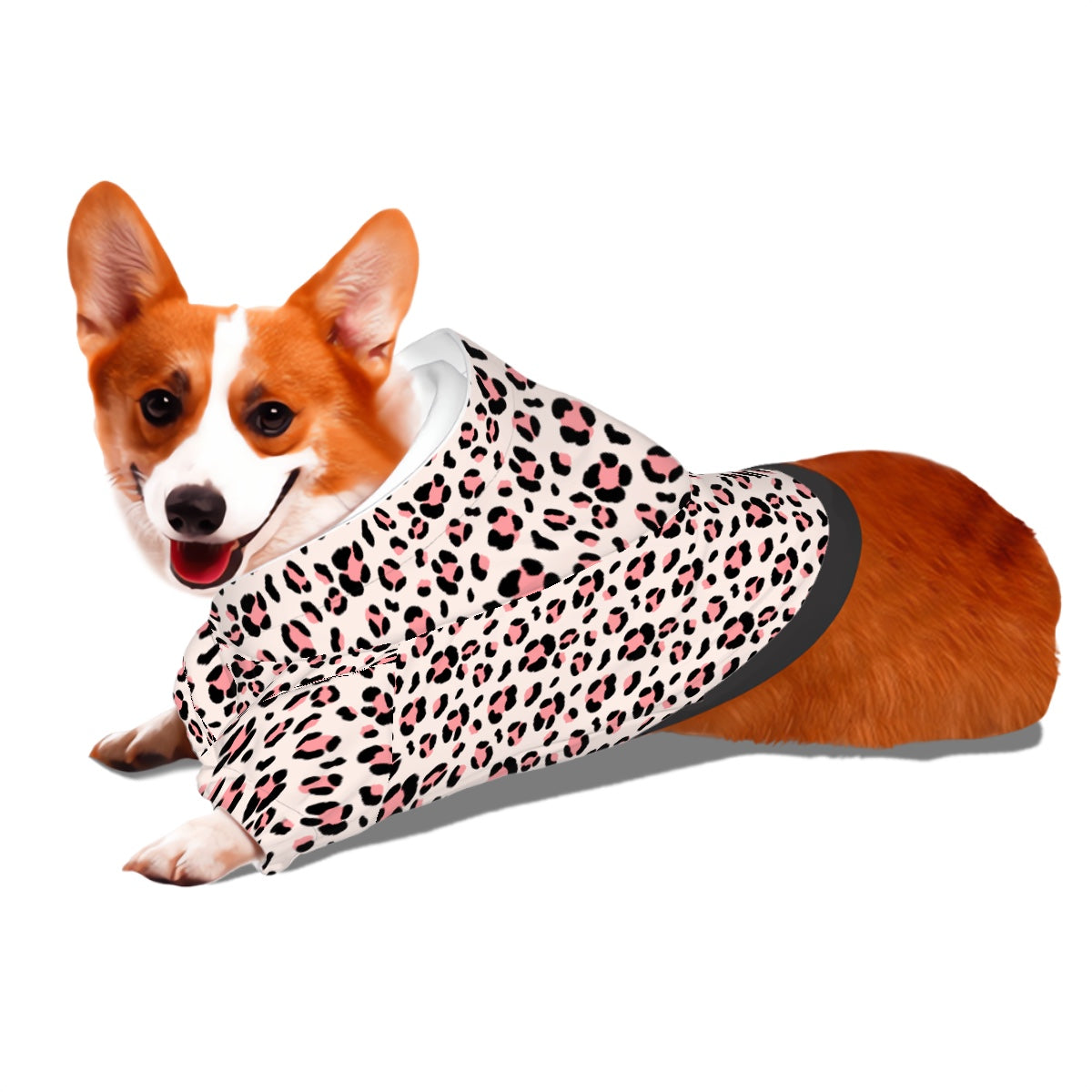 Pet Hoodie-Leopard Print