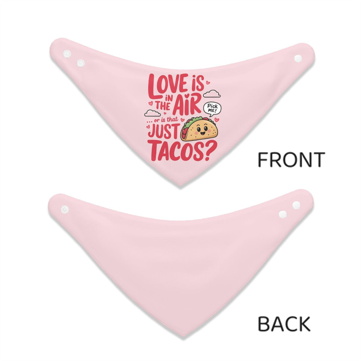 Pet Bandana- Love and Tacos